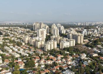 שכונת נווה אמירים מבט מכיוון צפון מערב. תמונה: מערכת האתר
