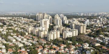 שכונת נווה אמירים מבט מכיוון צפון מערב. תמונה: מערכת האתר