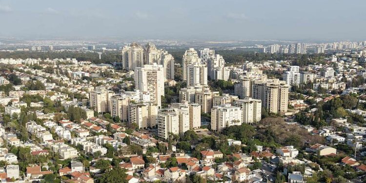 שכונת נווה אמירים מבט מכיוון צפון מערב. תמונה: מערכת האתר