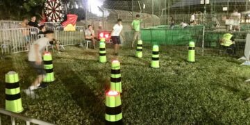 במשך ערבי "ספורט חצות" הופך הספורטק למתחם ספורט ופנאי ענק. צילום: דוברות העירייה