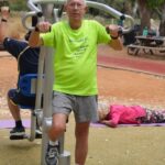 גינת כושר מונגשת לגיל השלישי בפארק מרכזי כמו פארק הרצליה תורמת גם לחיזוק הקשר הקהילתי. צילום: דוברות העירייה