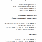 תשובת צ'אט הרצל AI באתר עיריית הרצליה