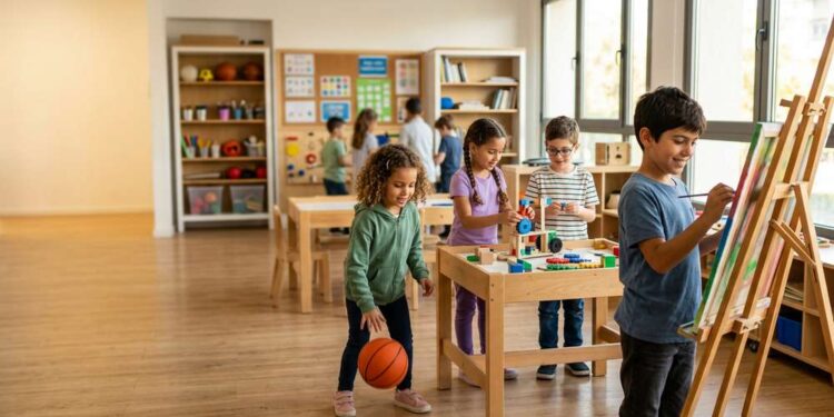 התכנית "כיף בחוג" מעניקה זאת השנה השלישית חוג חינם לילדי כיתות ב'-ד', ולילדי משרתות ומשרתי מילואים מגן חובה ועד כיתה ו'. תמונה: עיבוד AI