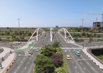 המחלף יהווה חוליה בציר מטרופוליני עתידי שייצור רצף תנועה מאזור חוף הים אל מרכזי הערים הרצליה ורמת השרון, ויהווה חלופה נוספת לציר שבעת הכוכבים העמוס. המחשה: אדר' עירית רז לוינסקי, י.ע.ל אדריכלות.