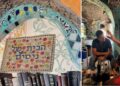 ראש העיר יריב פישר בבית הצדף עם ניסים כחלון. צילומים מעמוד הפייסבוק של פישר