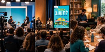 לקראת הבחירות לכנסת: פסטיבל בחירות ודמוקרטיה בהרצליה במהלך אוקטובר-נובמבר. תמונה: עיבוד AI