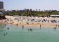 חוף אכדיה צפון בהרצליה. צילום: דוברות העירייה